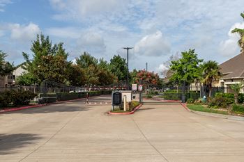 Entrance of a gated community
